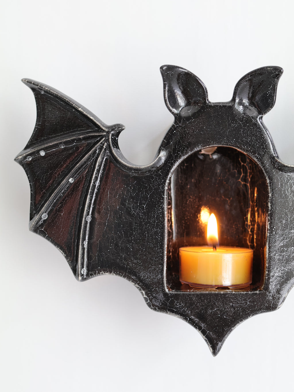 Bat Sconce, Obsidian