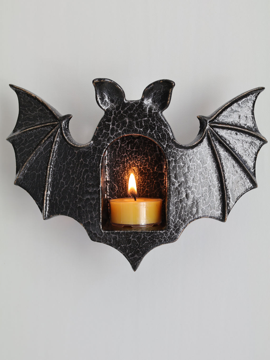 Bat Sconce, Snake Skin