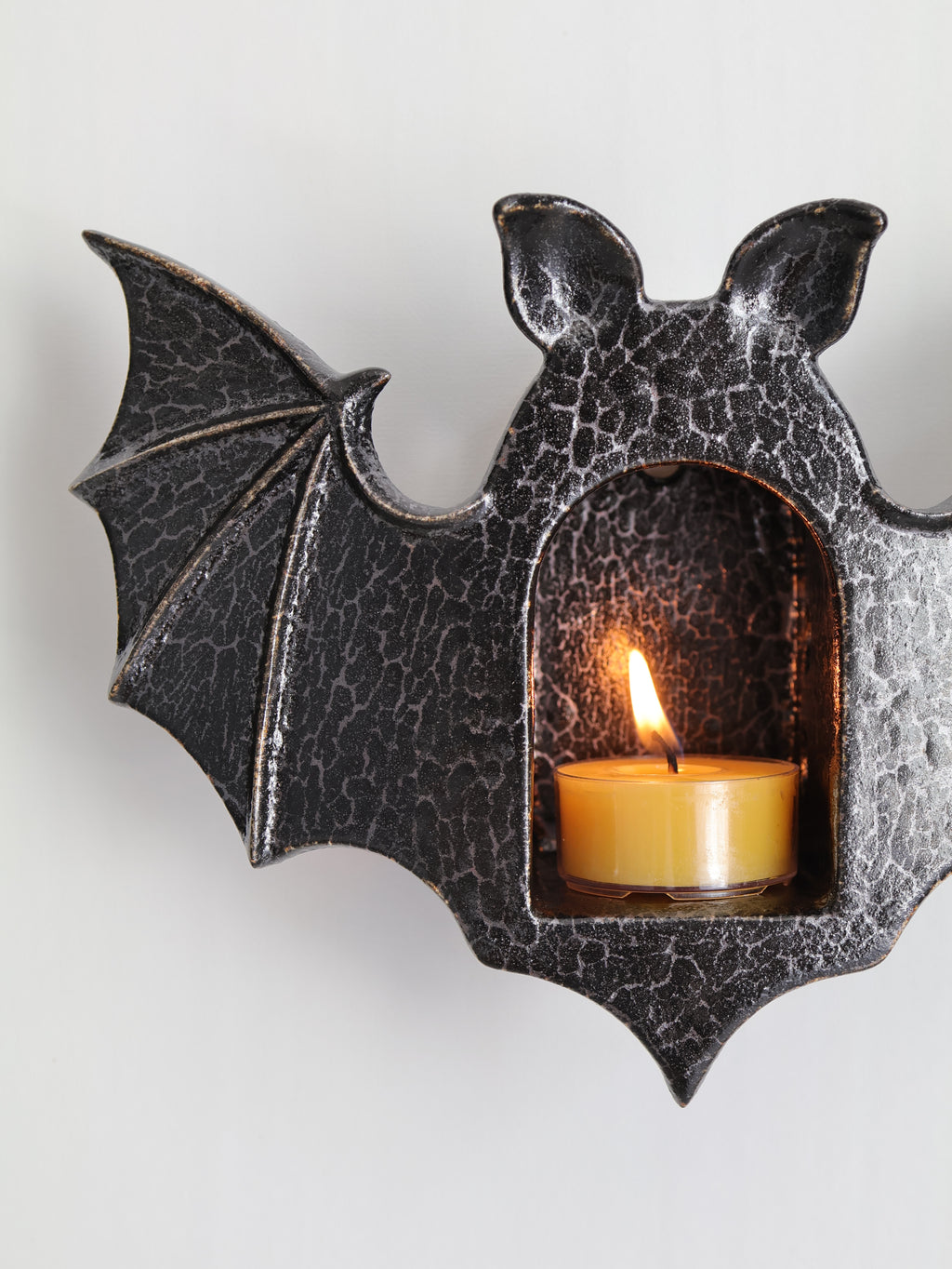 Bat Sconce, Snake Skin