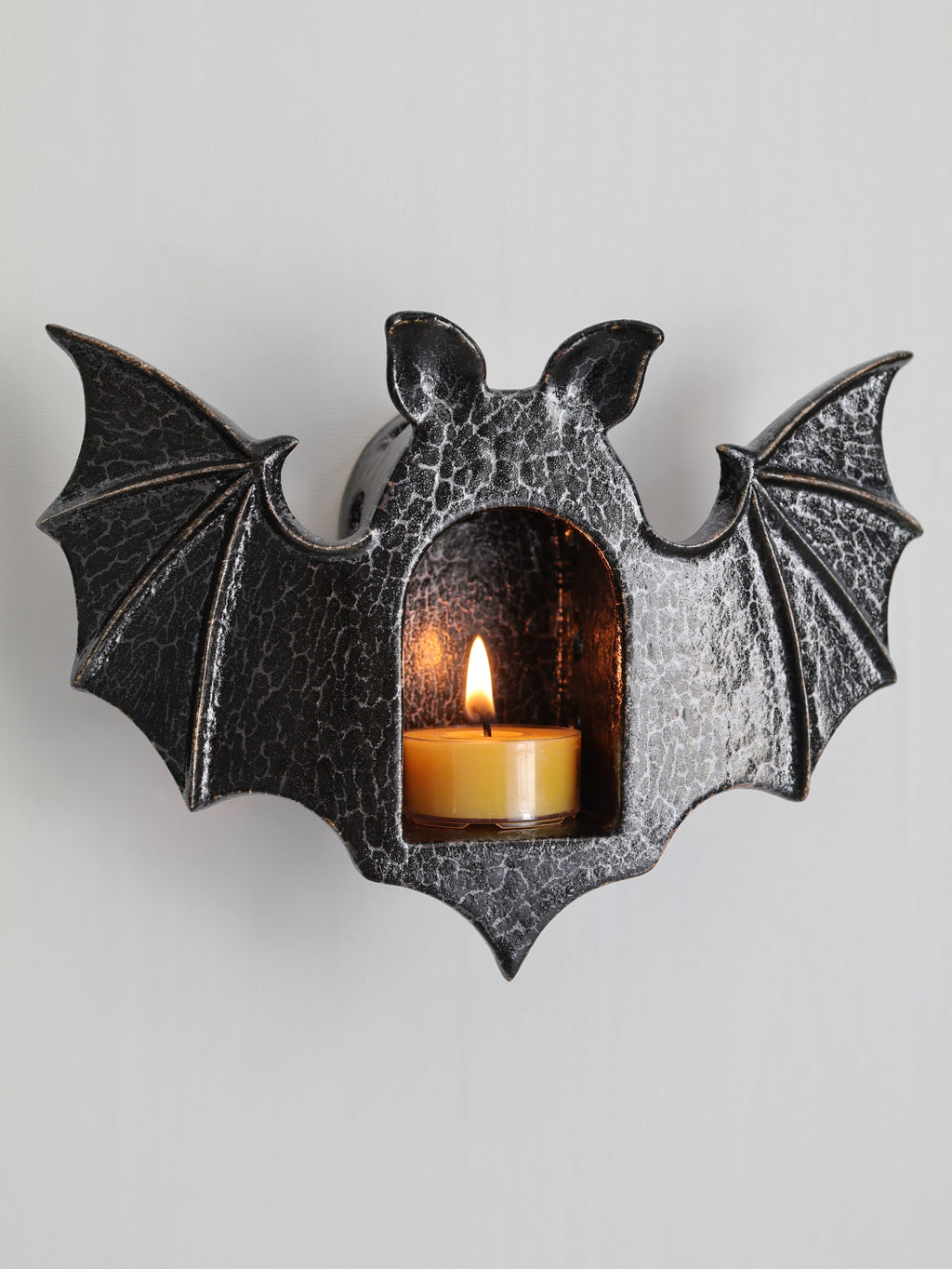 Bat Sconce, Snake Skin