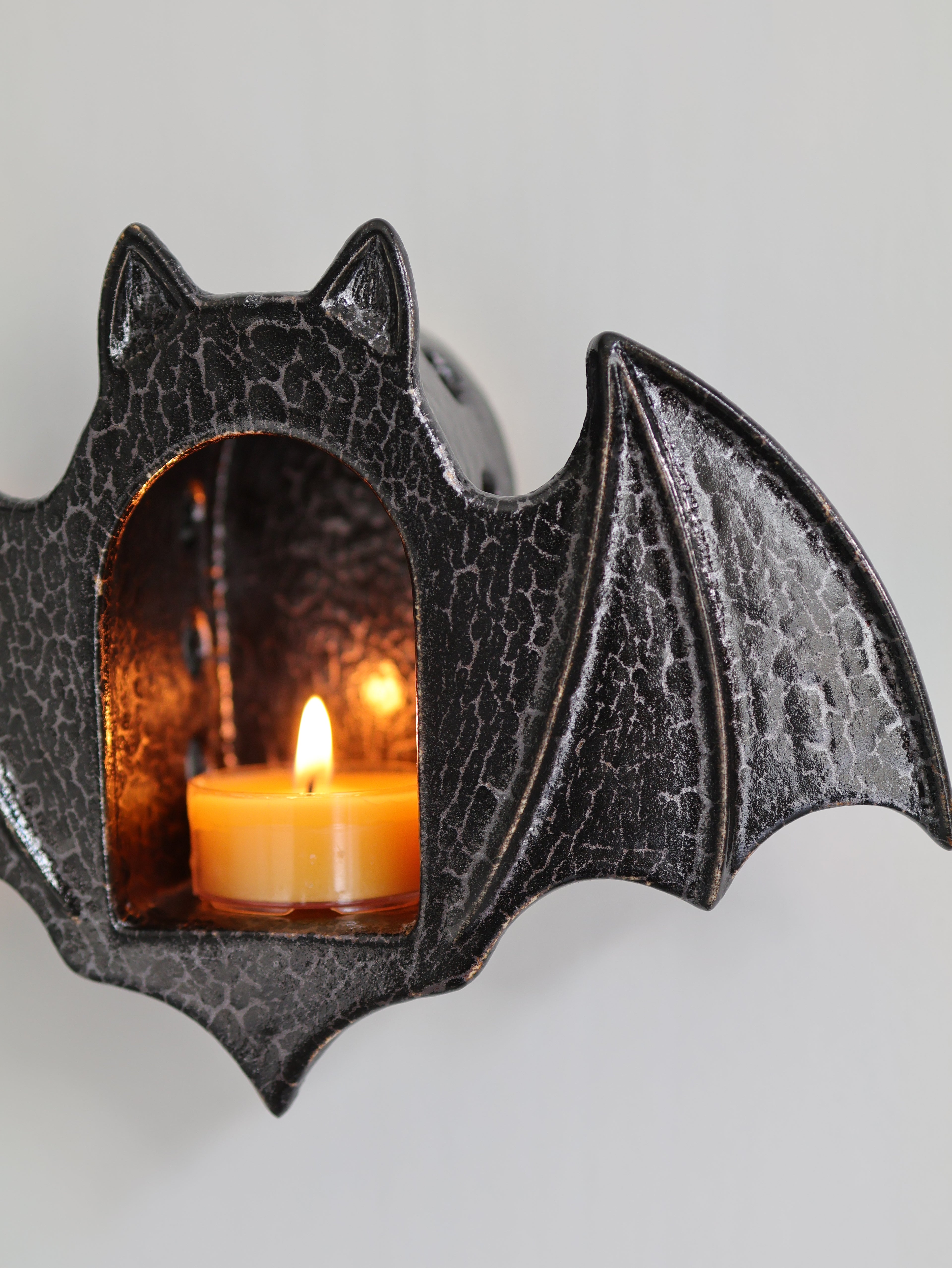 Bat Sconce, Snake Skin No. 1