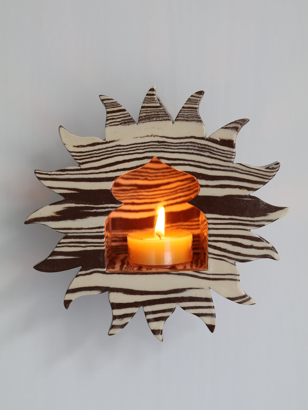 Sunburst Sconce, Zebra No. 1