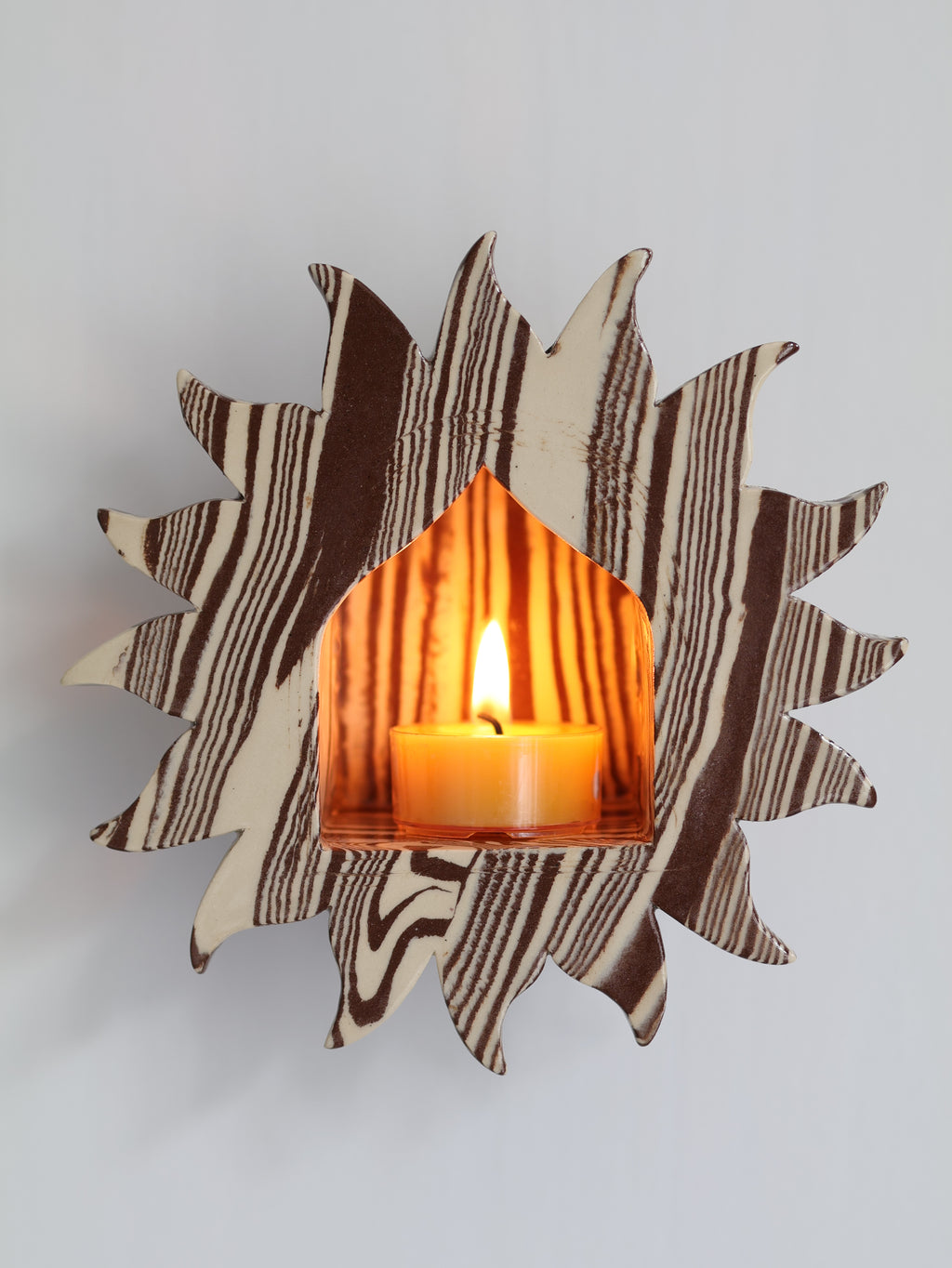 Sunburst Sconce, Zebra No. 2