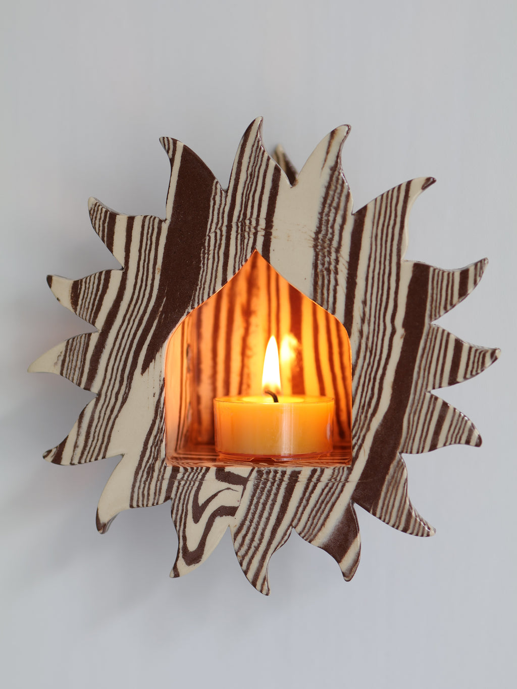 Sunburst Sconce, Zebra No. 2