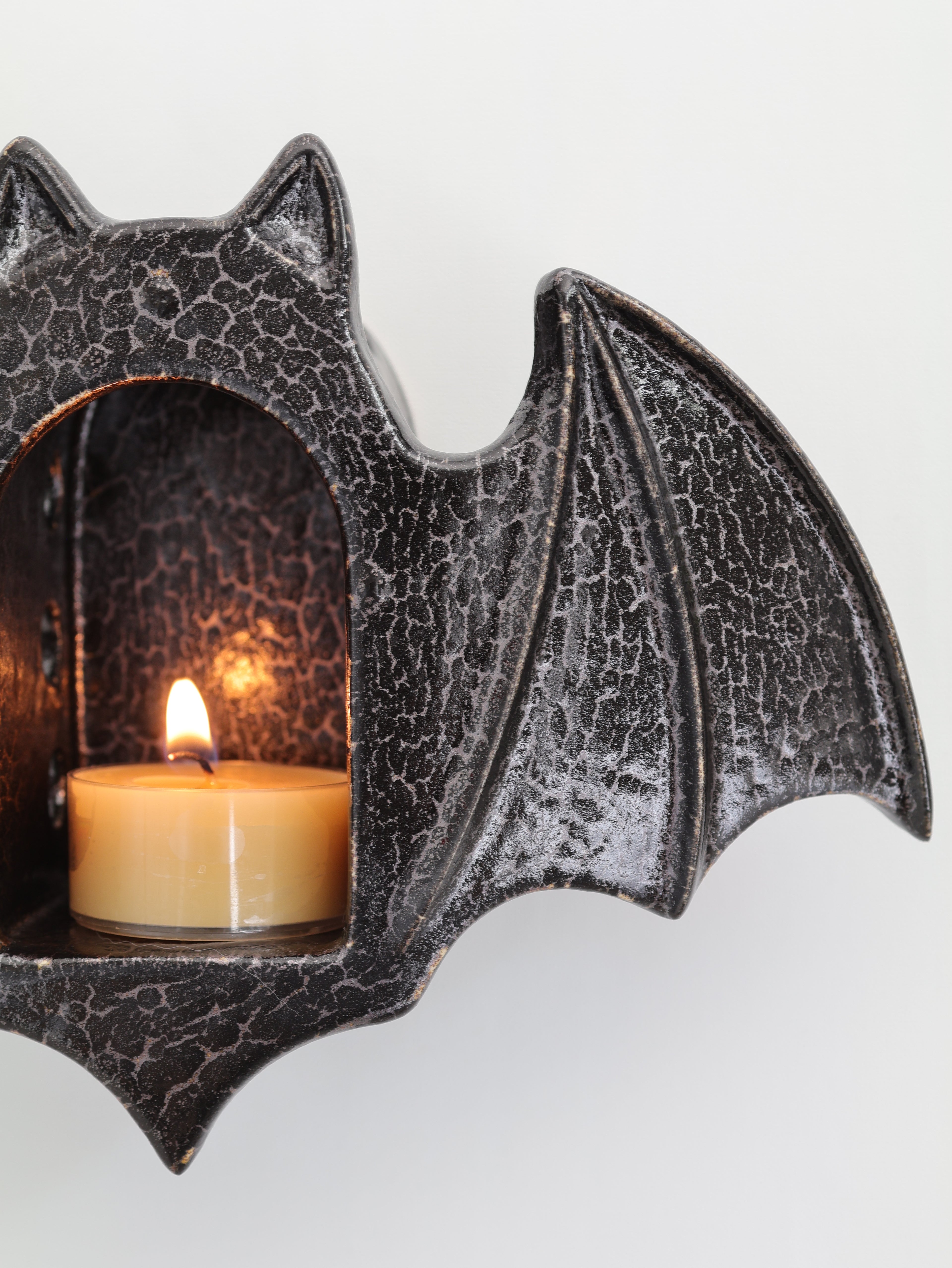 Bat Sconce, Snake Skin No. 1