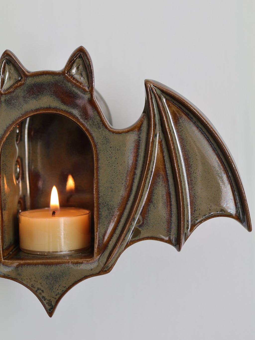 Bat Sconce, Dusk
