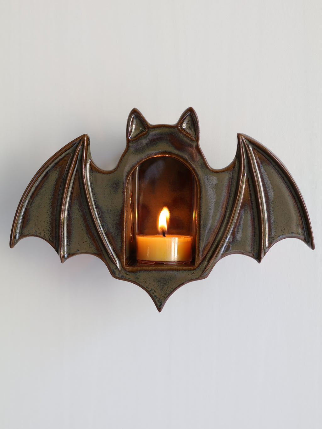 Bat Sconce, Dusk