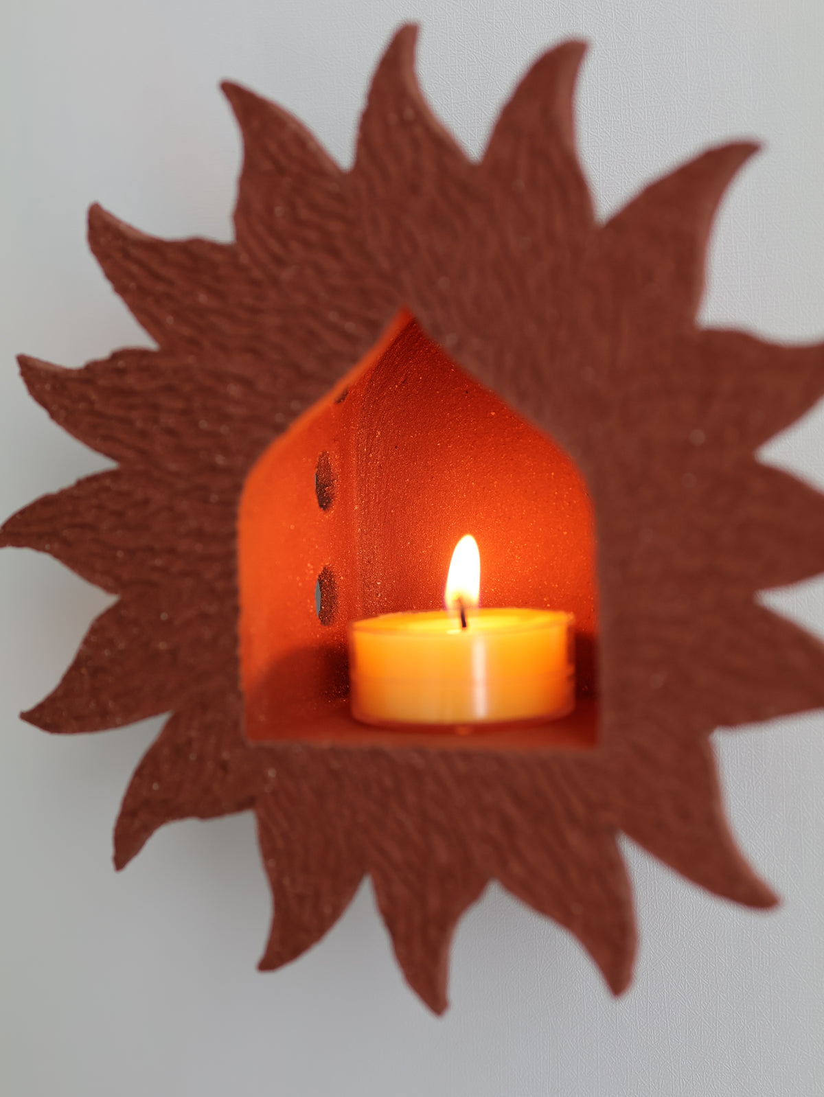 Sunburst Sconce, Sienna No. 1