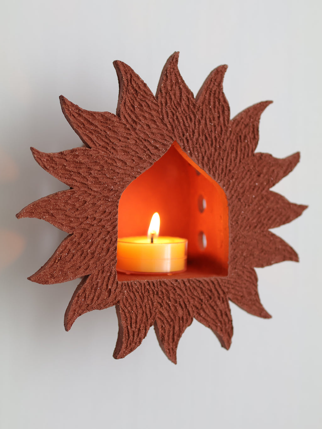 Sunburst Sconce, Sienna No. 1