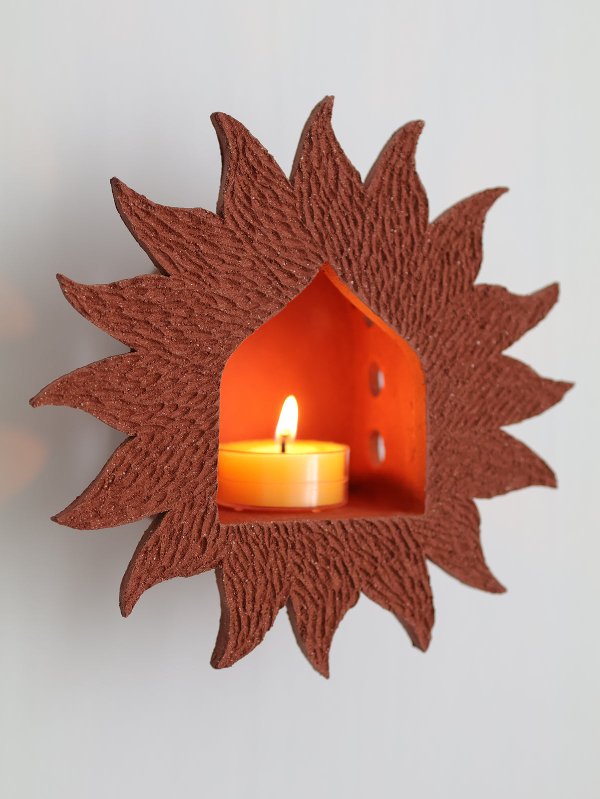 Sunburst Sconce, Sienna No. 1