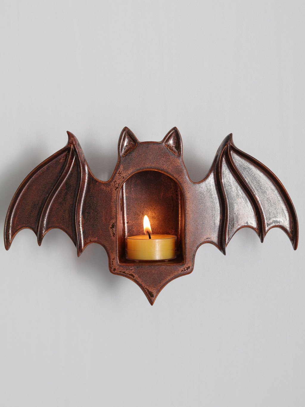 Bat Sconce, Ancient Copper