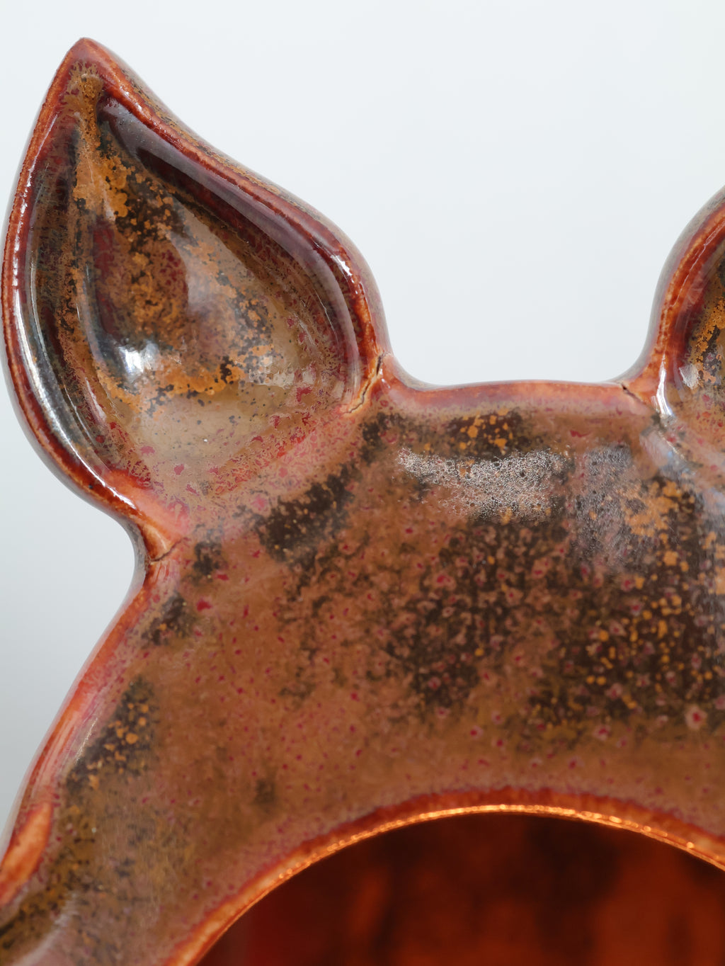 Bat Sconce, Amber