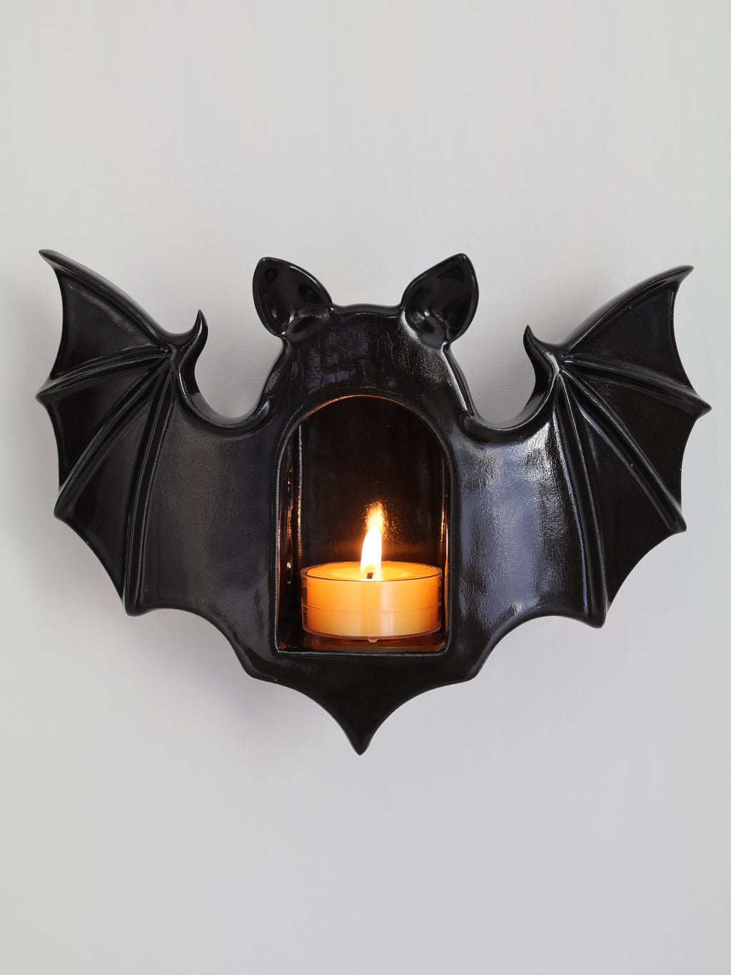 Bat Sconce, Black