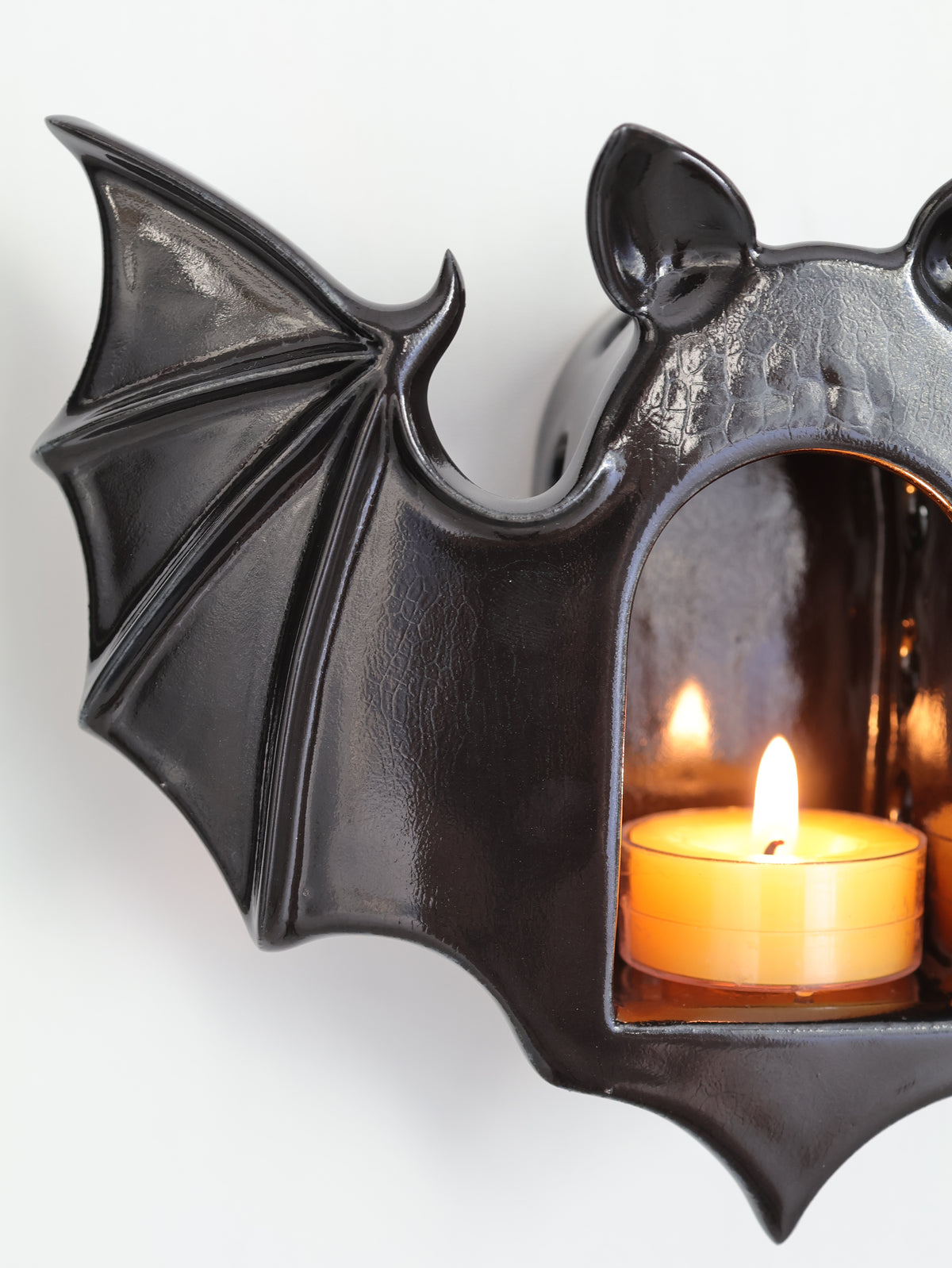 Bat Sconce, Black