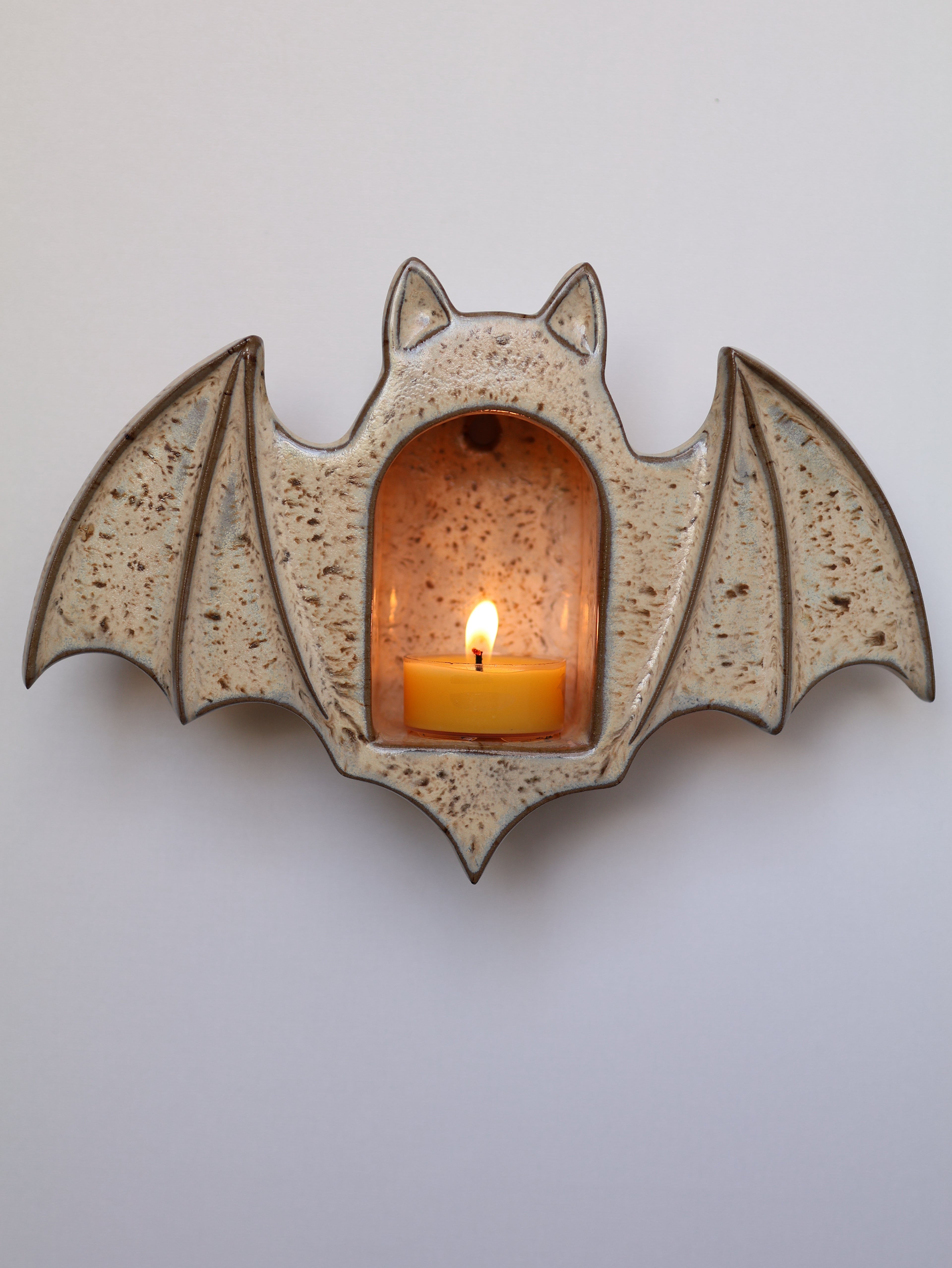 Bat Sconce, Birch