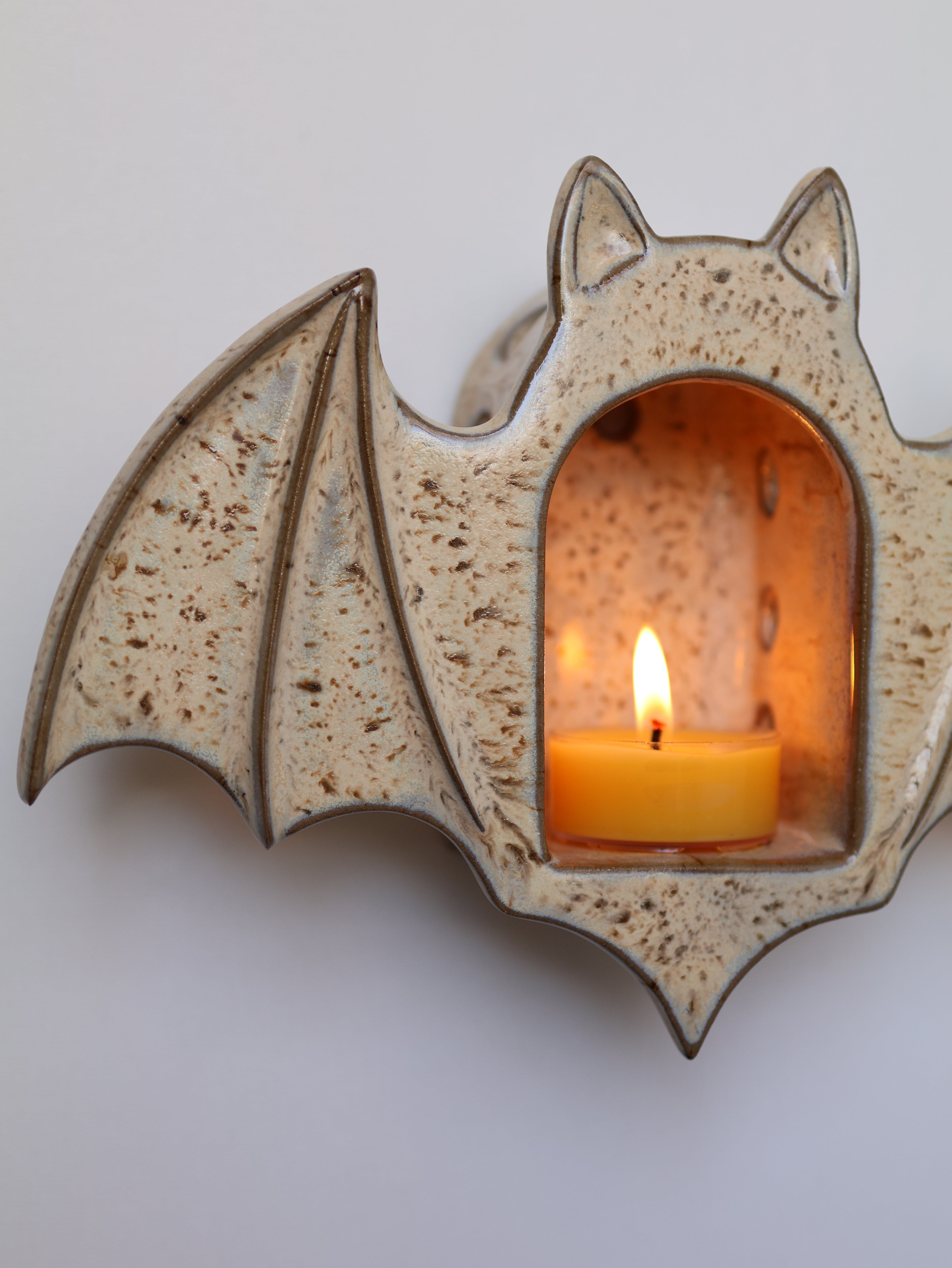 Bat Sconce, Birch