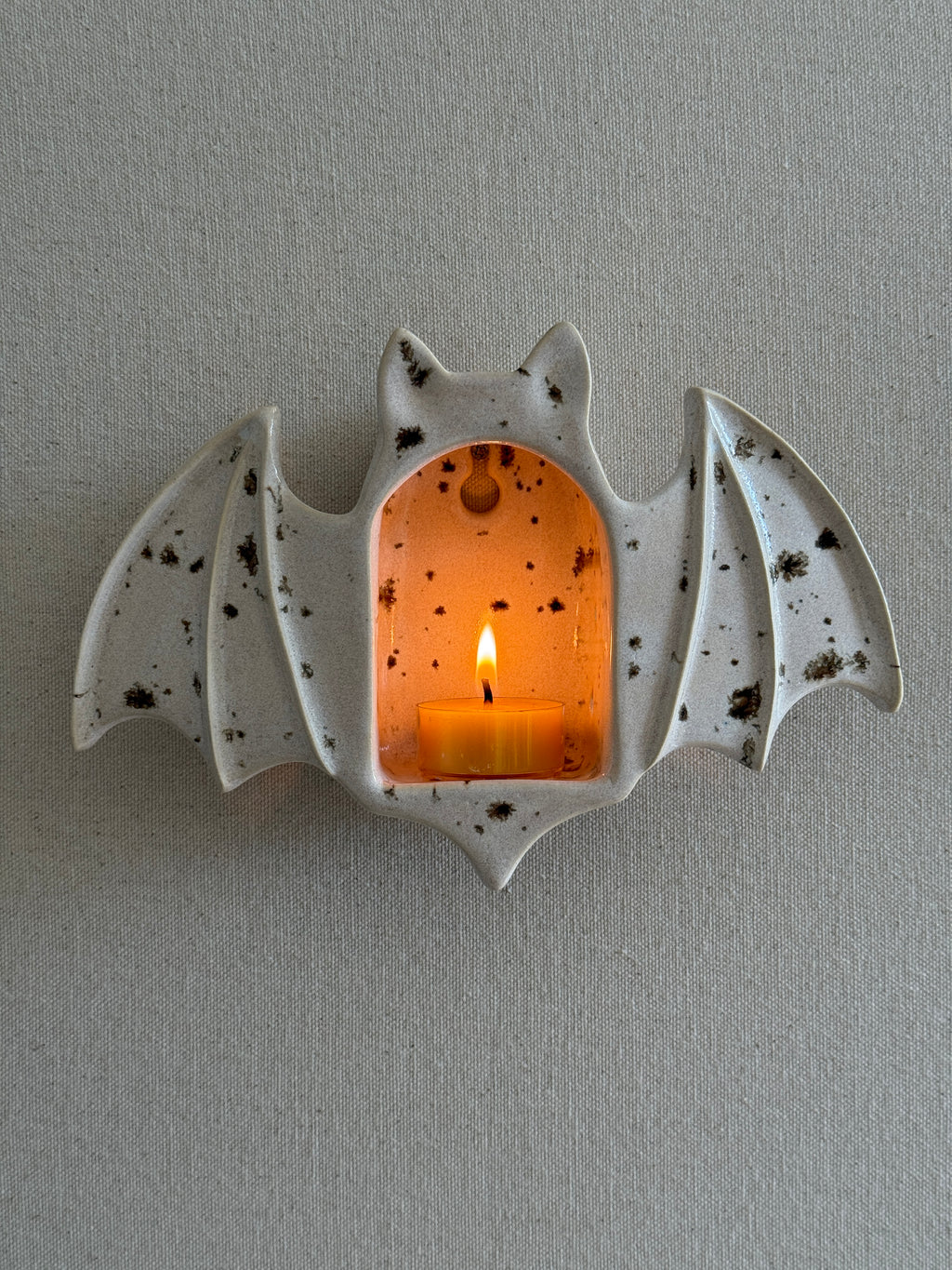 Bat Tealight Holder - River Birch