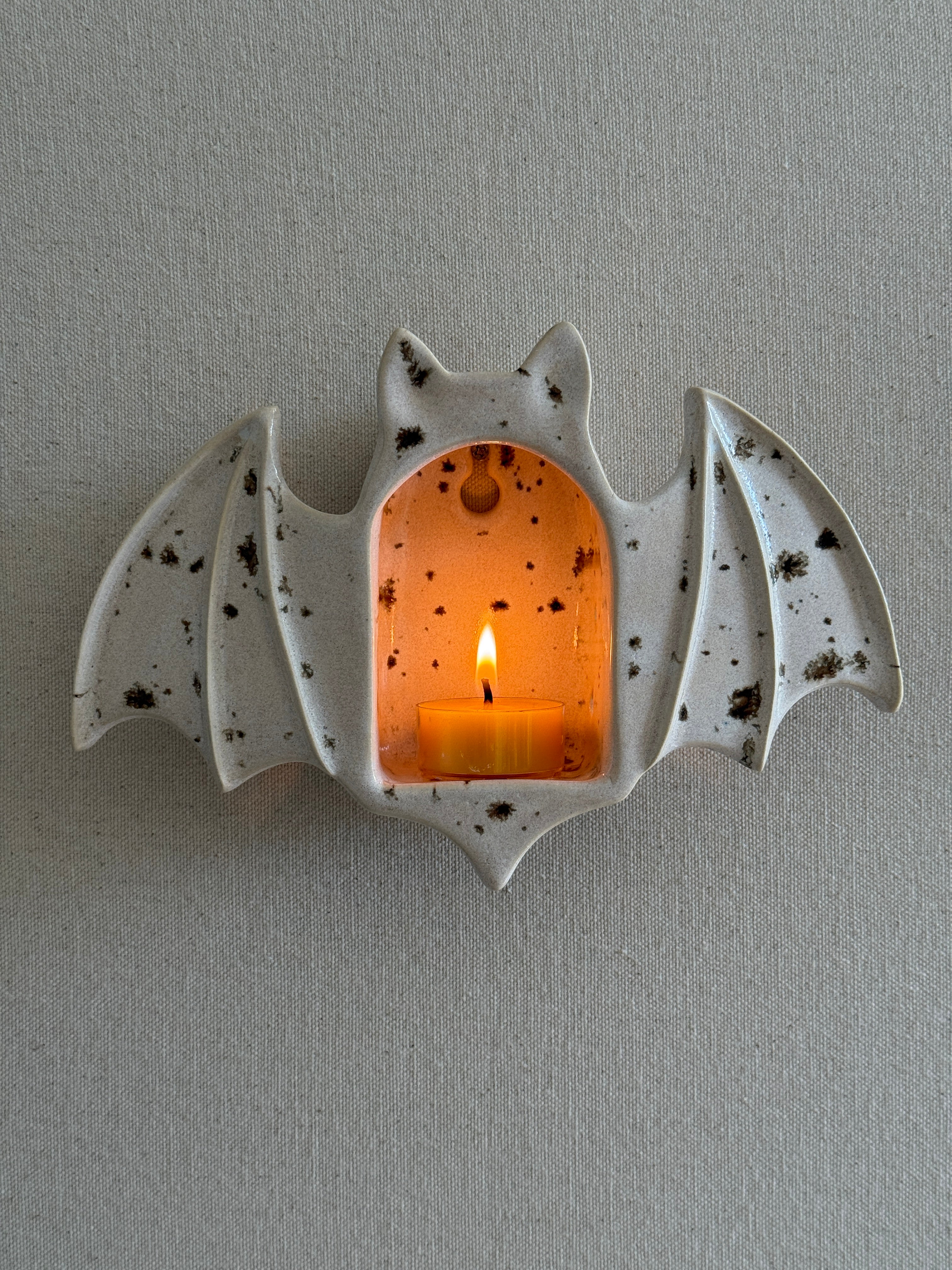 Bat Tealight Holder - River Birch