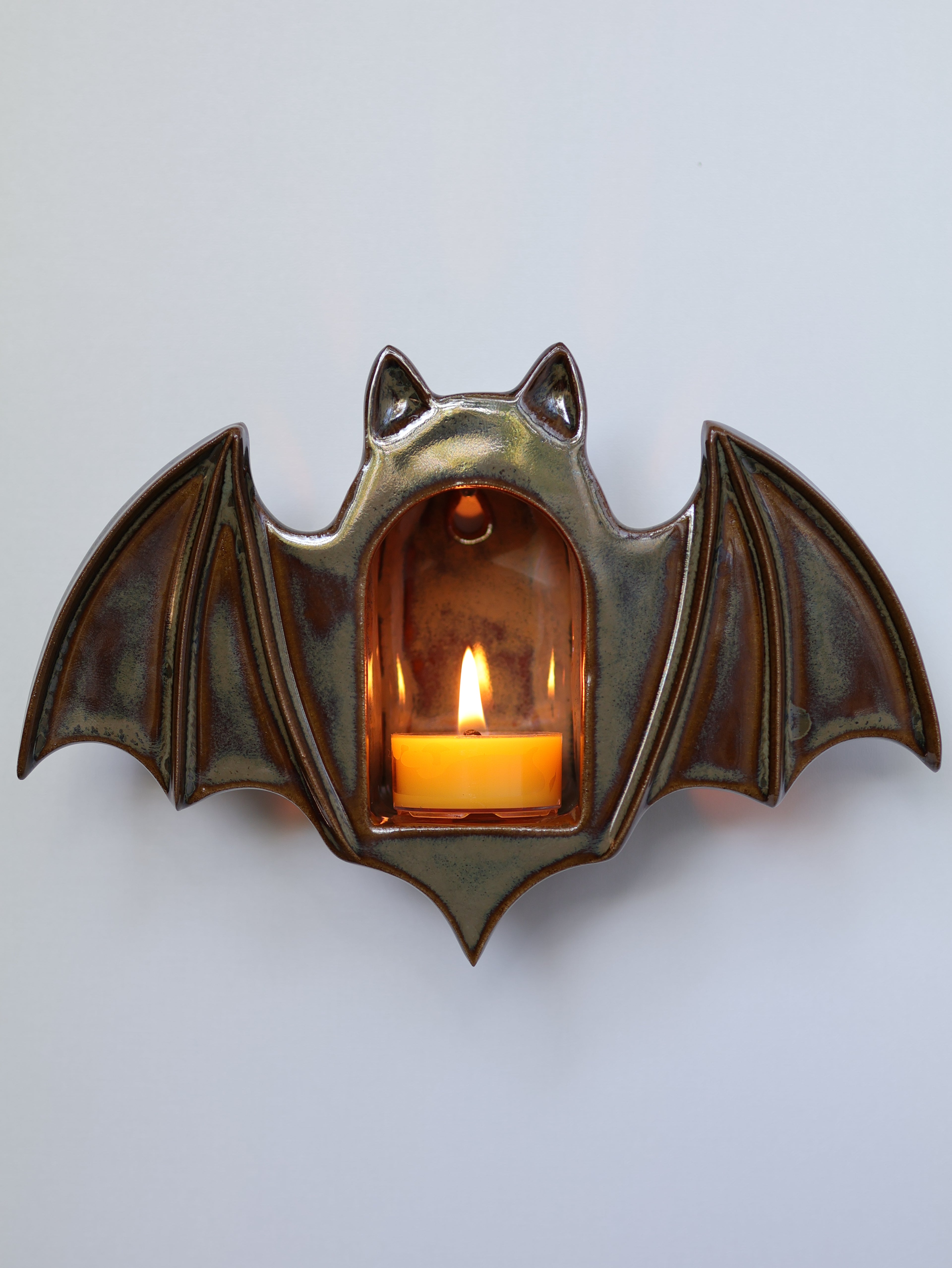 Bat Sconce, Dusk