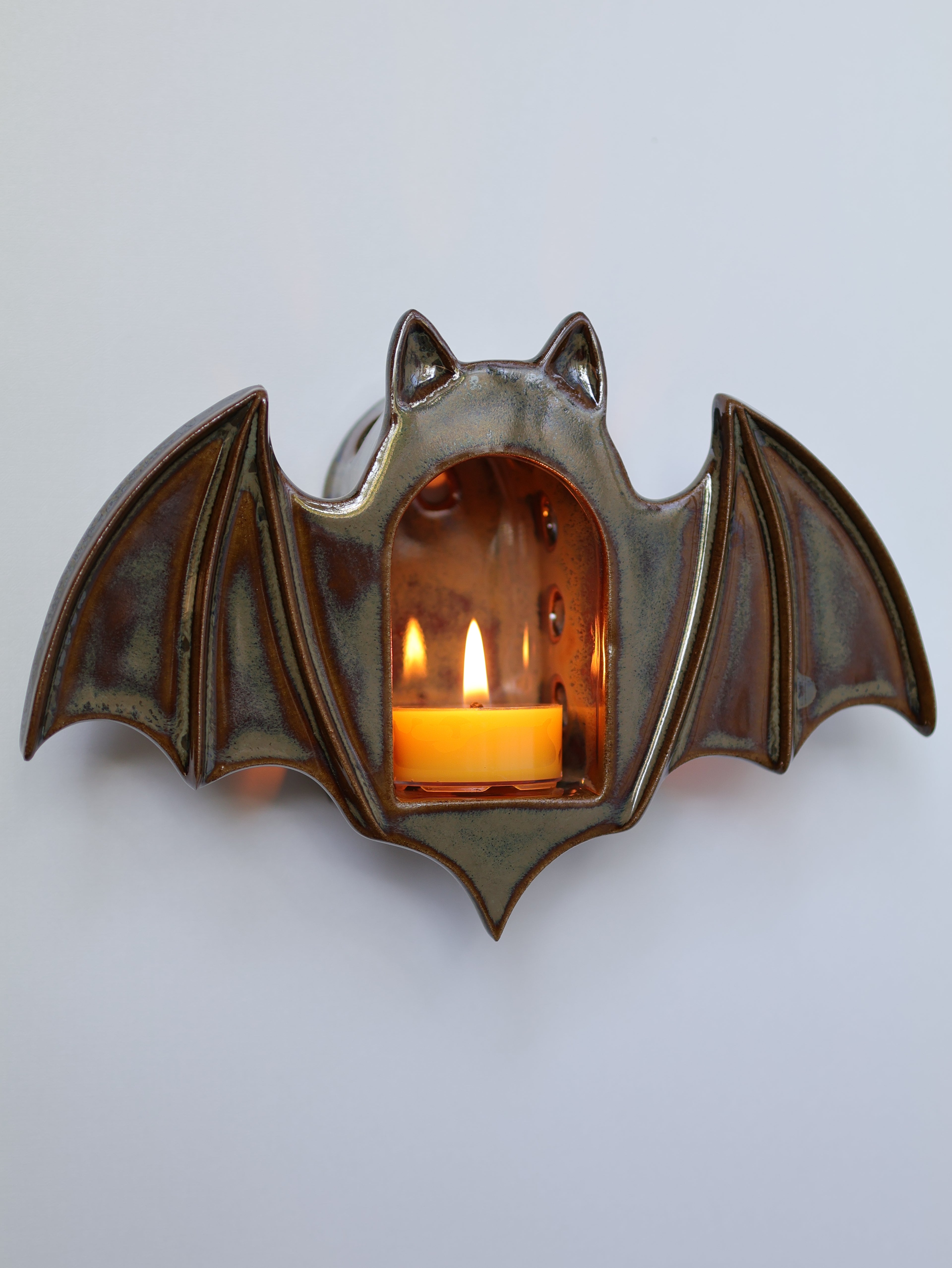 Bat Sconce, Dusk
