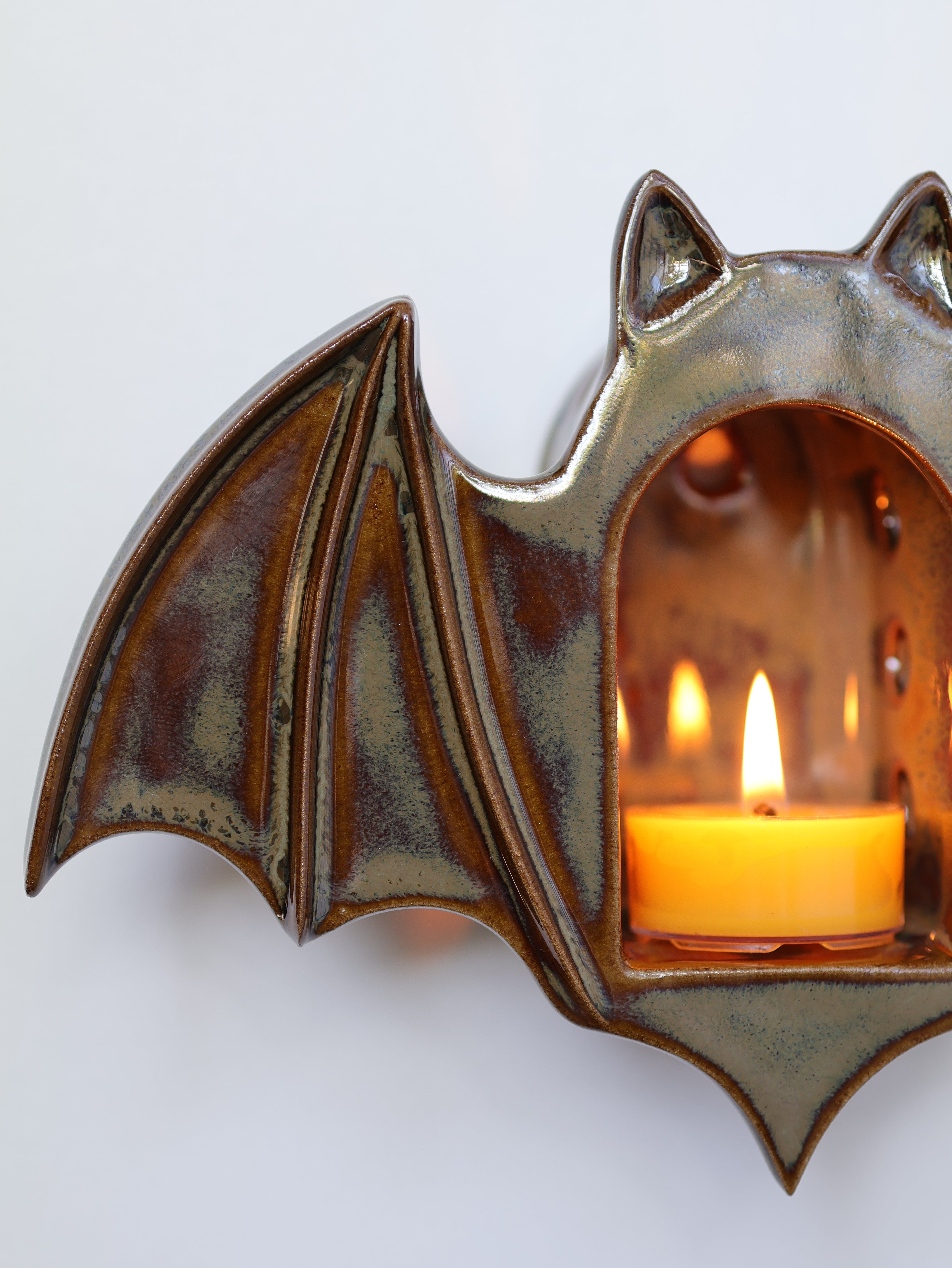 Bat Sconce, Dusk