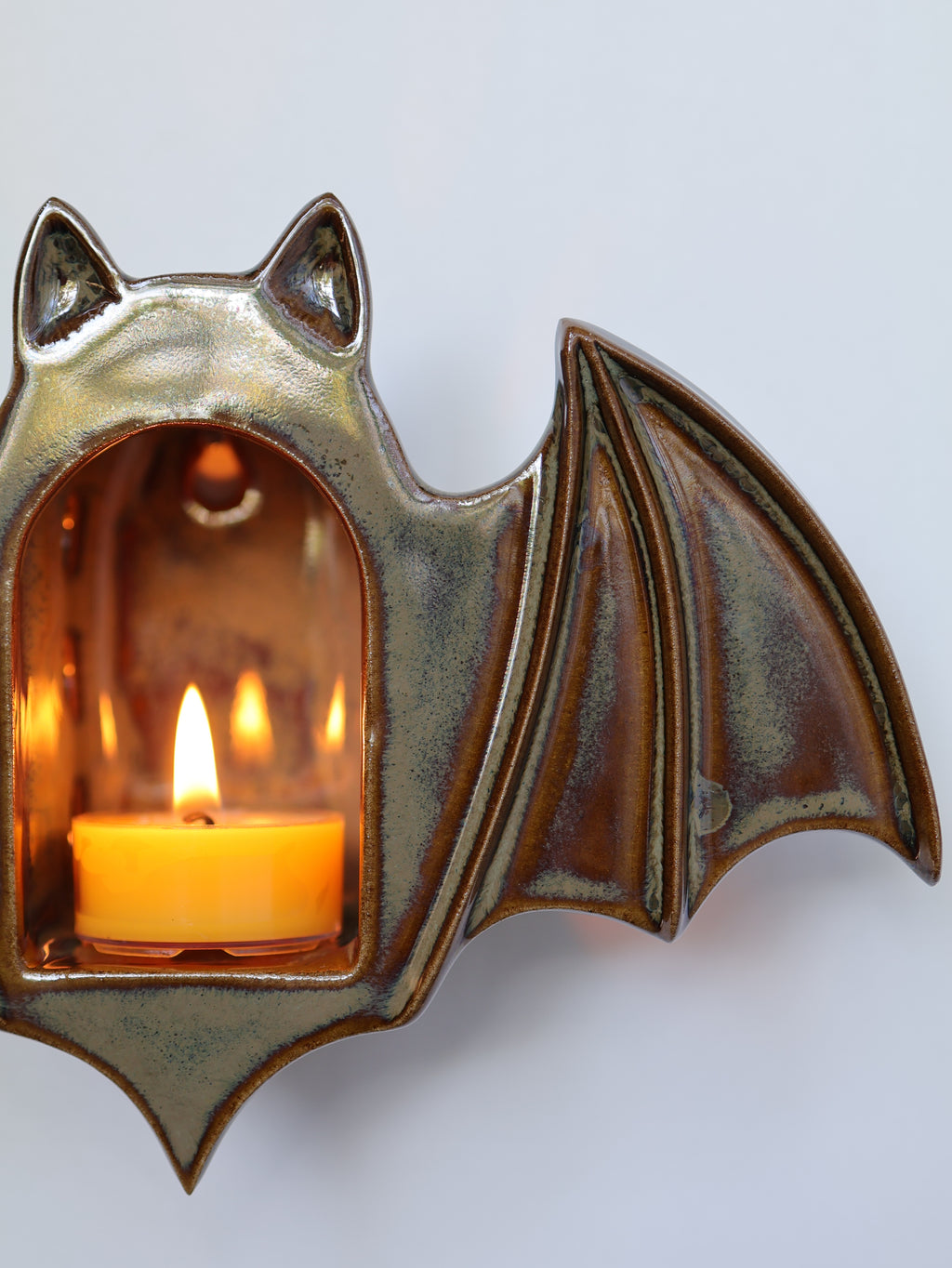 Bat Sconce, Dusk