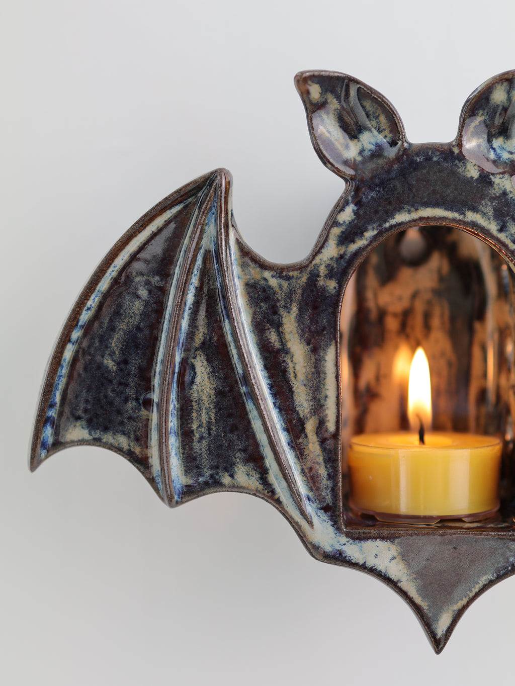 Bat Sconce, Midnight Fog No. 1