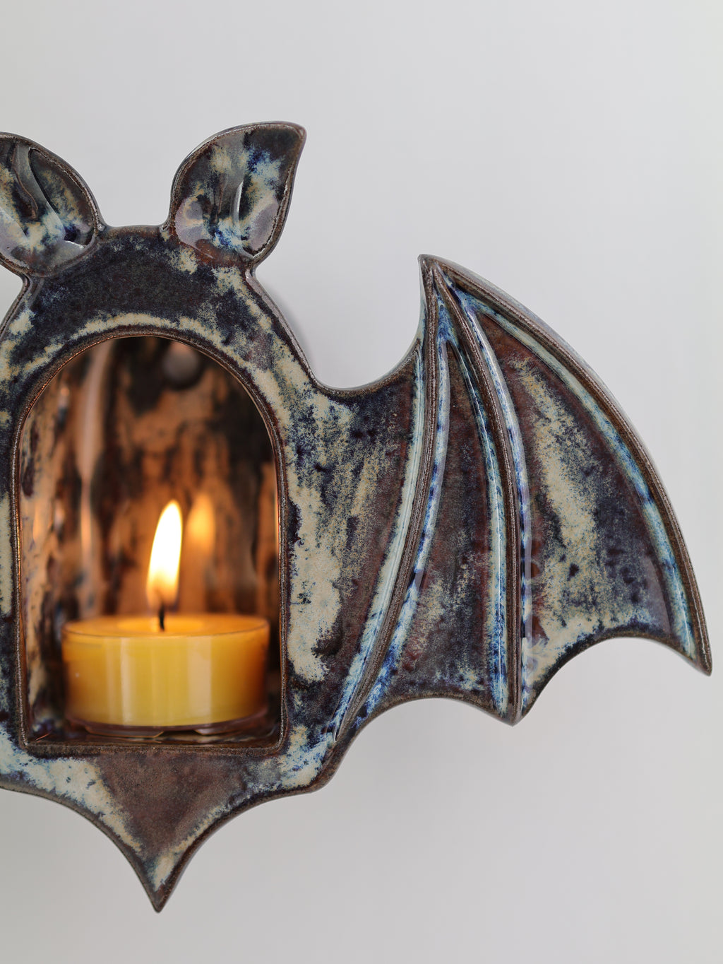 Bat Sconce, Midnight Fog No. 1