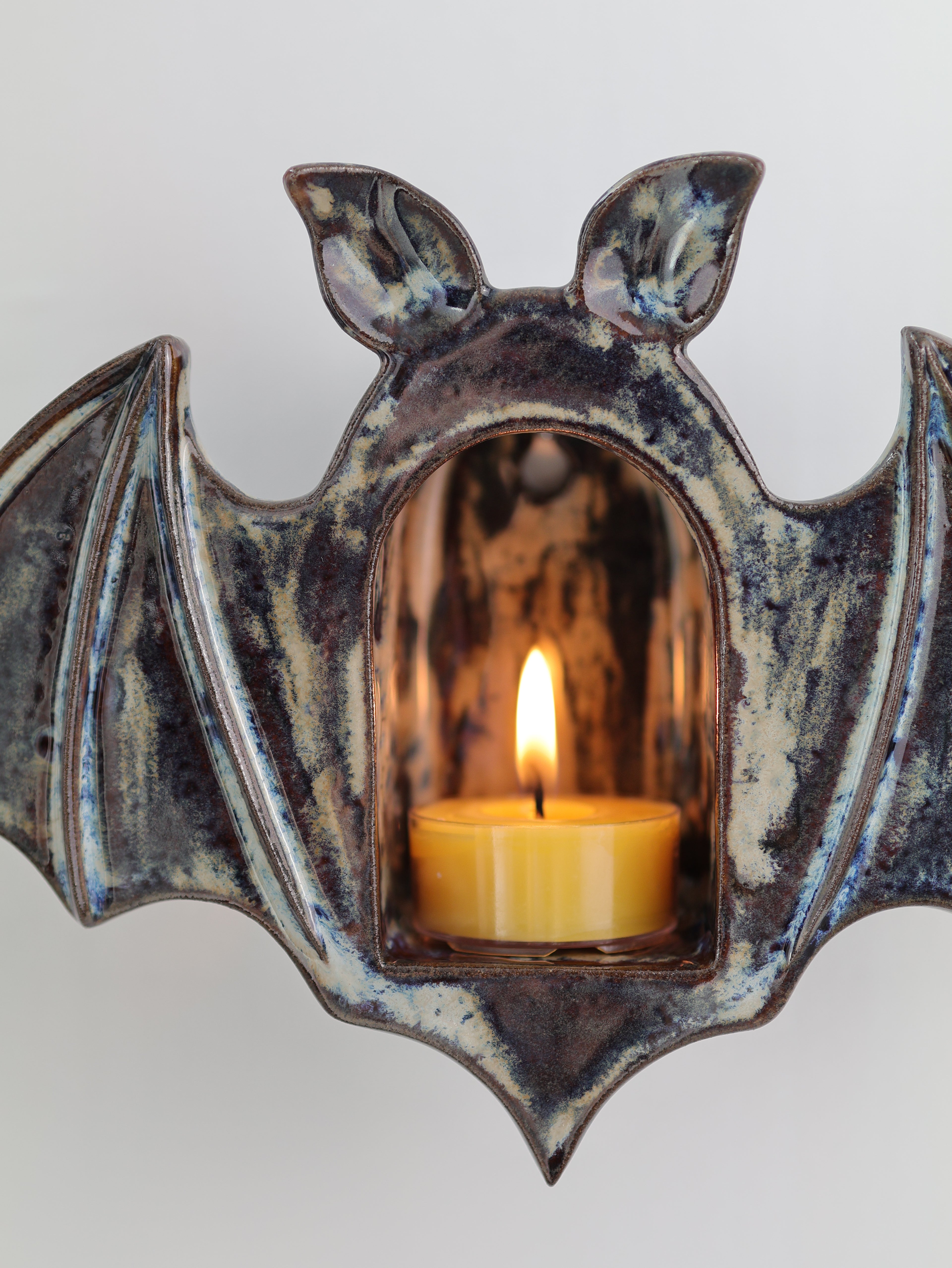 Bat Sconce, Midnight Fog No. 1