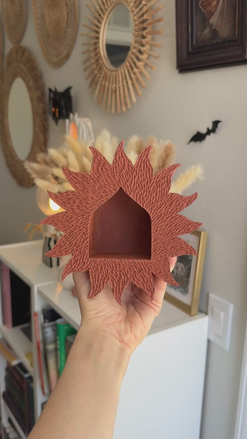 Sunburst Sconce, Sienna No. 1