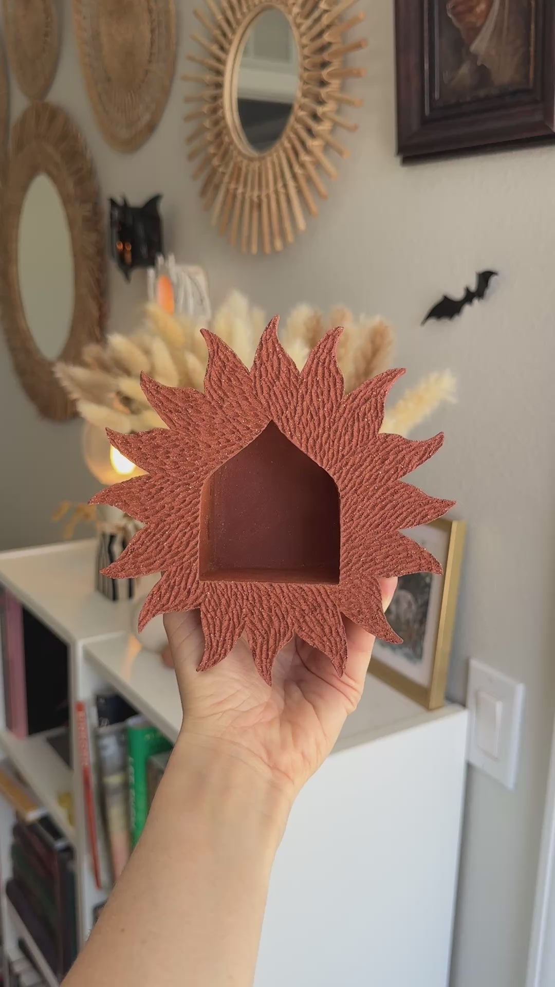 Sunburst Sconce, Sienna No. 1