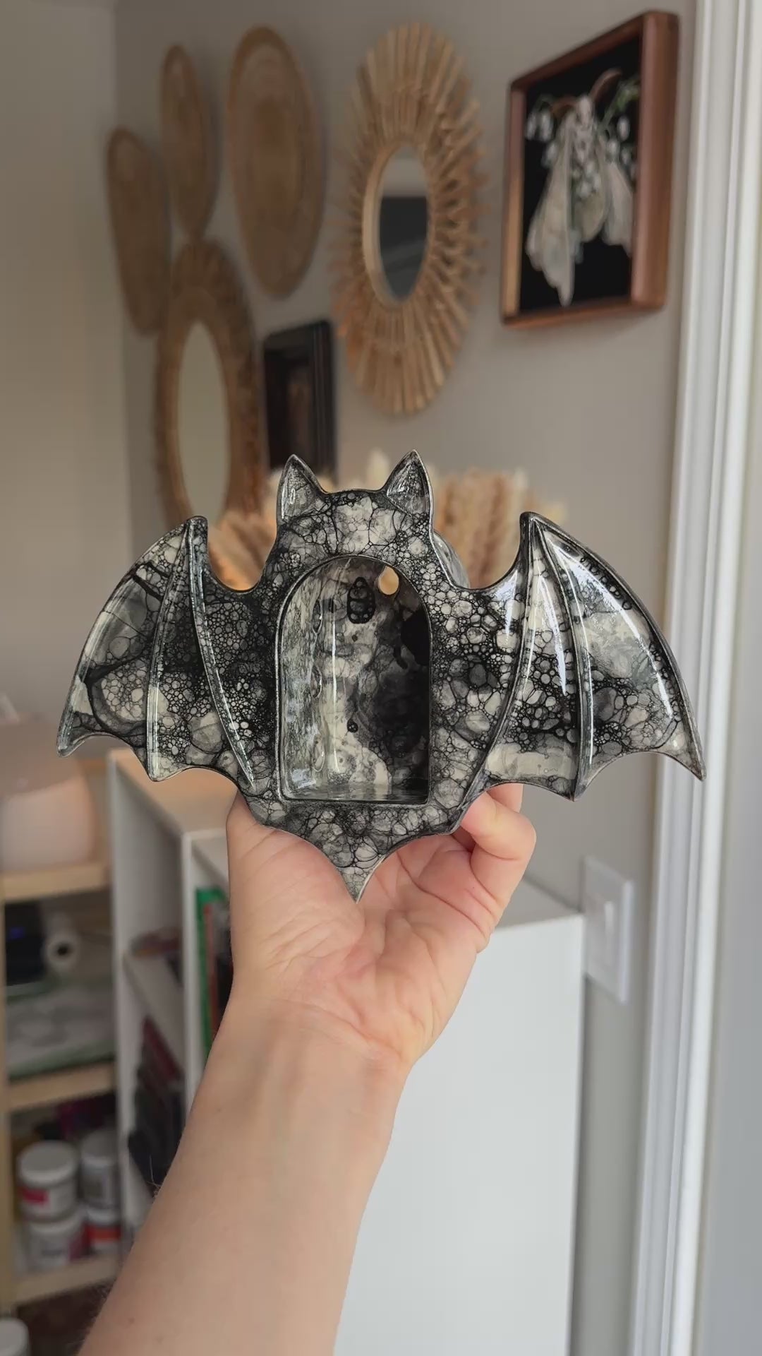 Bat Sconce, Bubble No. 1