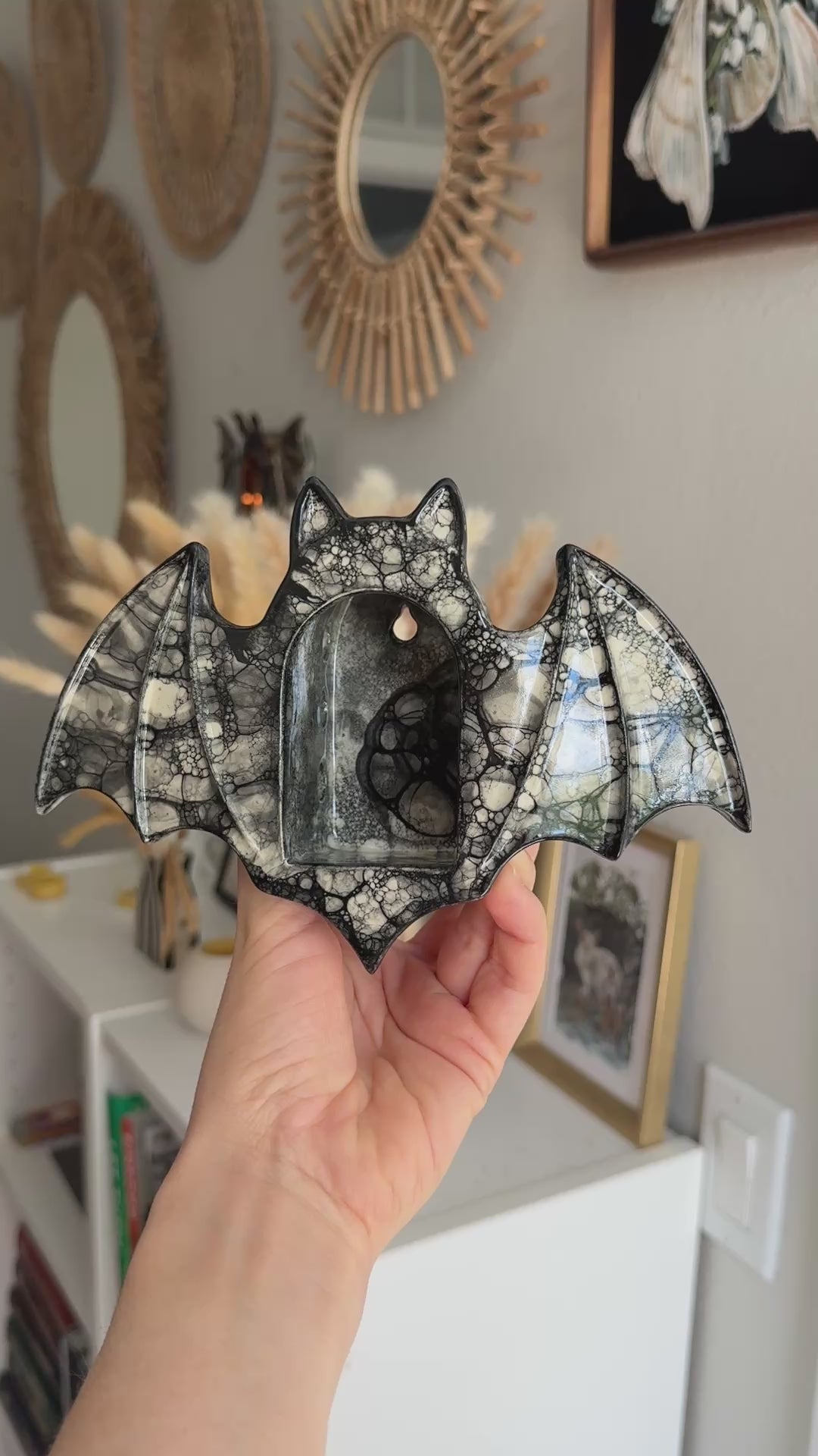 Bat Sconce, Bubble