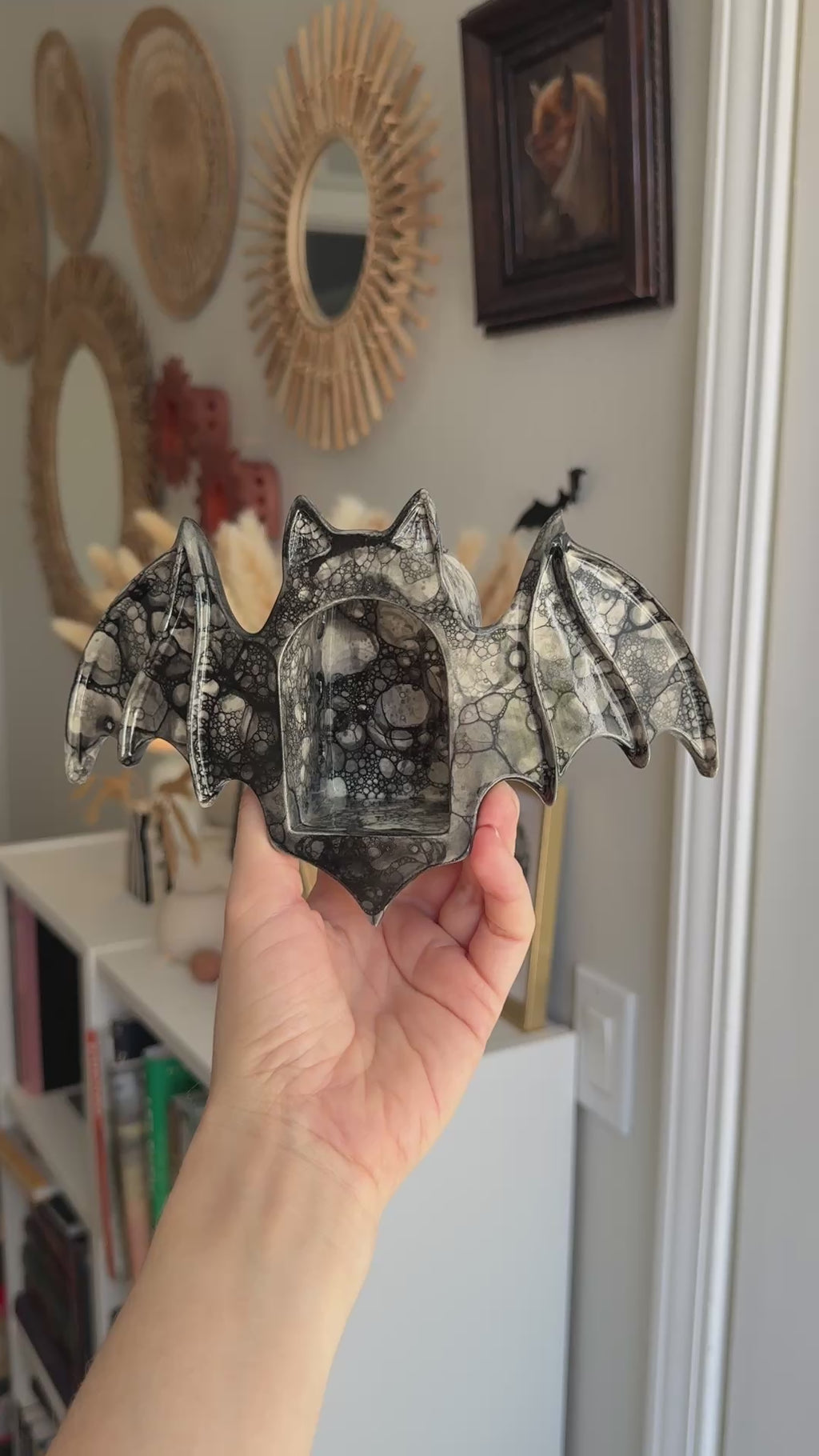 Bat Sconce, Bubble