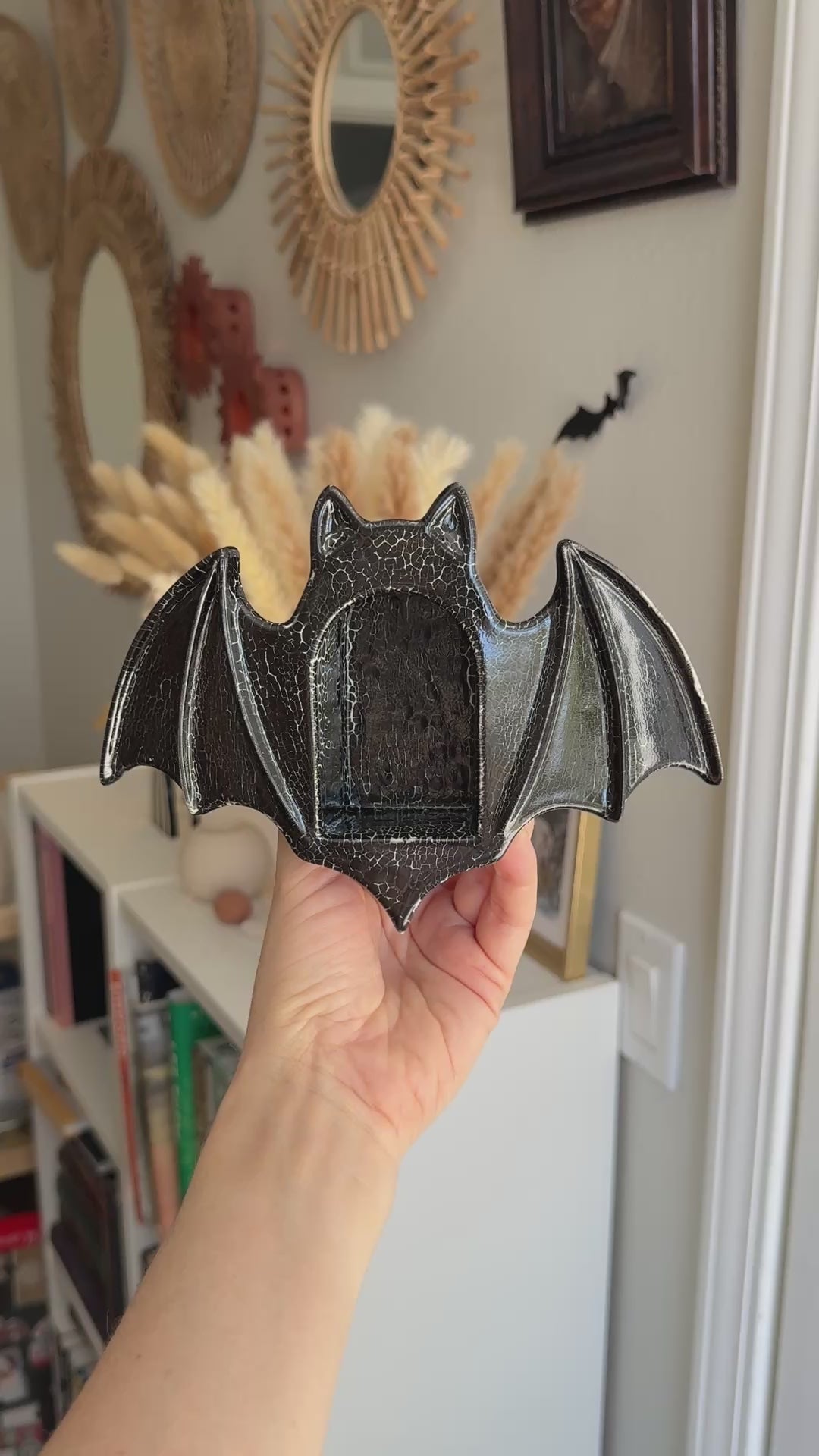 Bat Sconce, Ember
