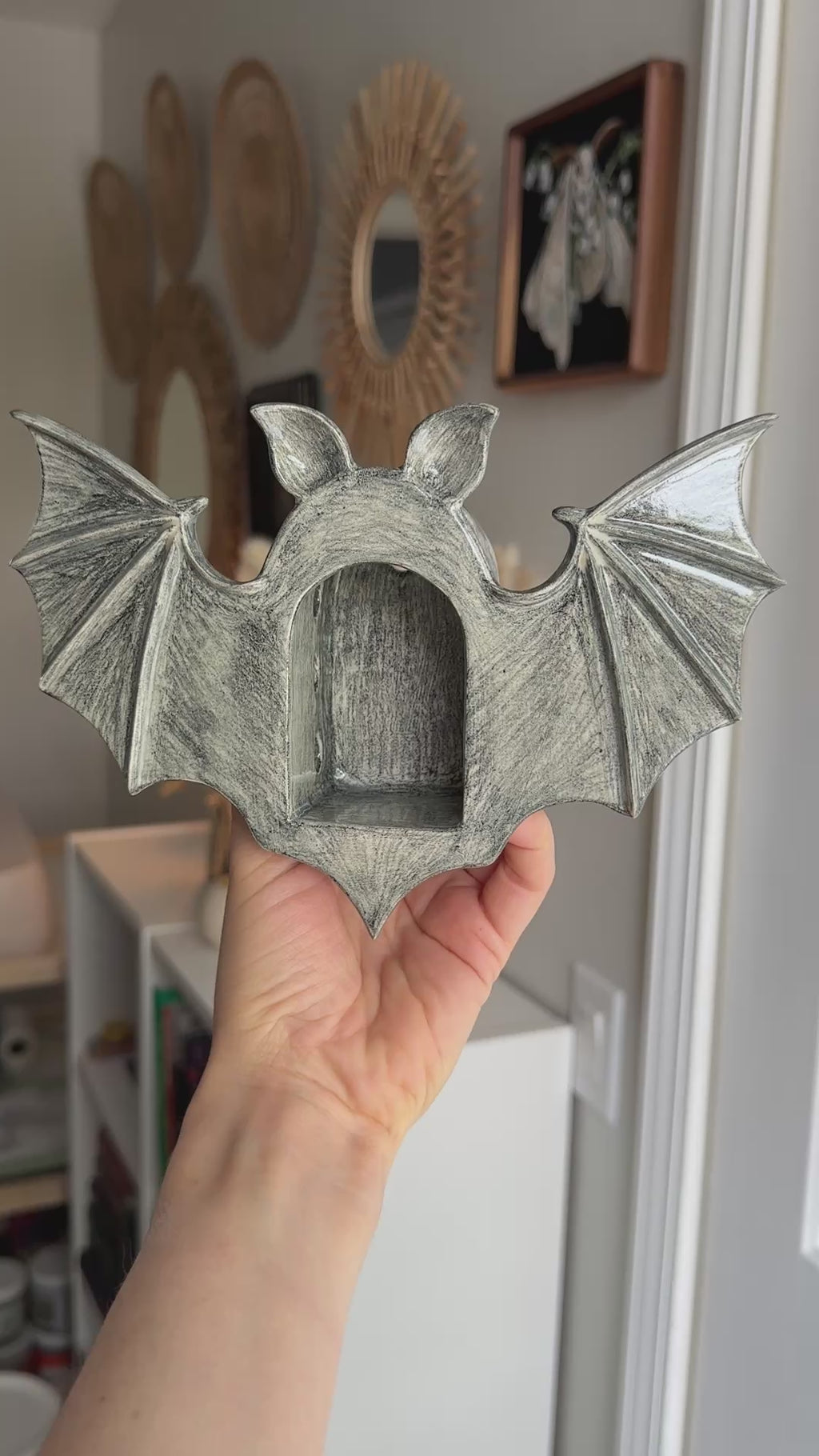 Bat Sconce, Sketch