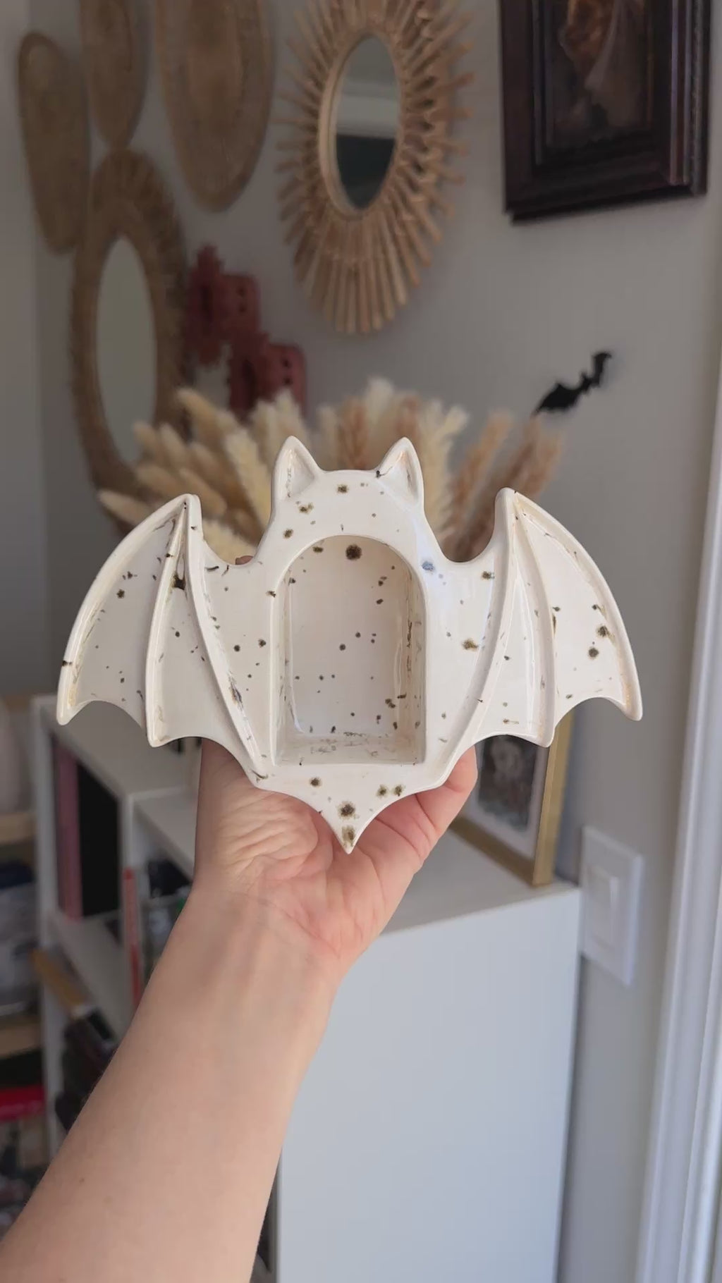 Bat Sconce, River Birch
