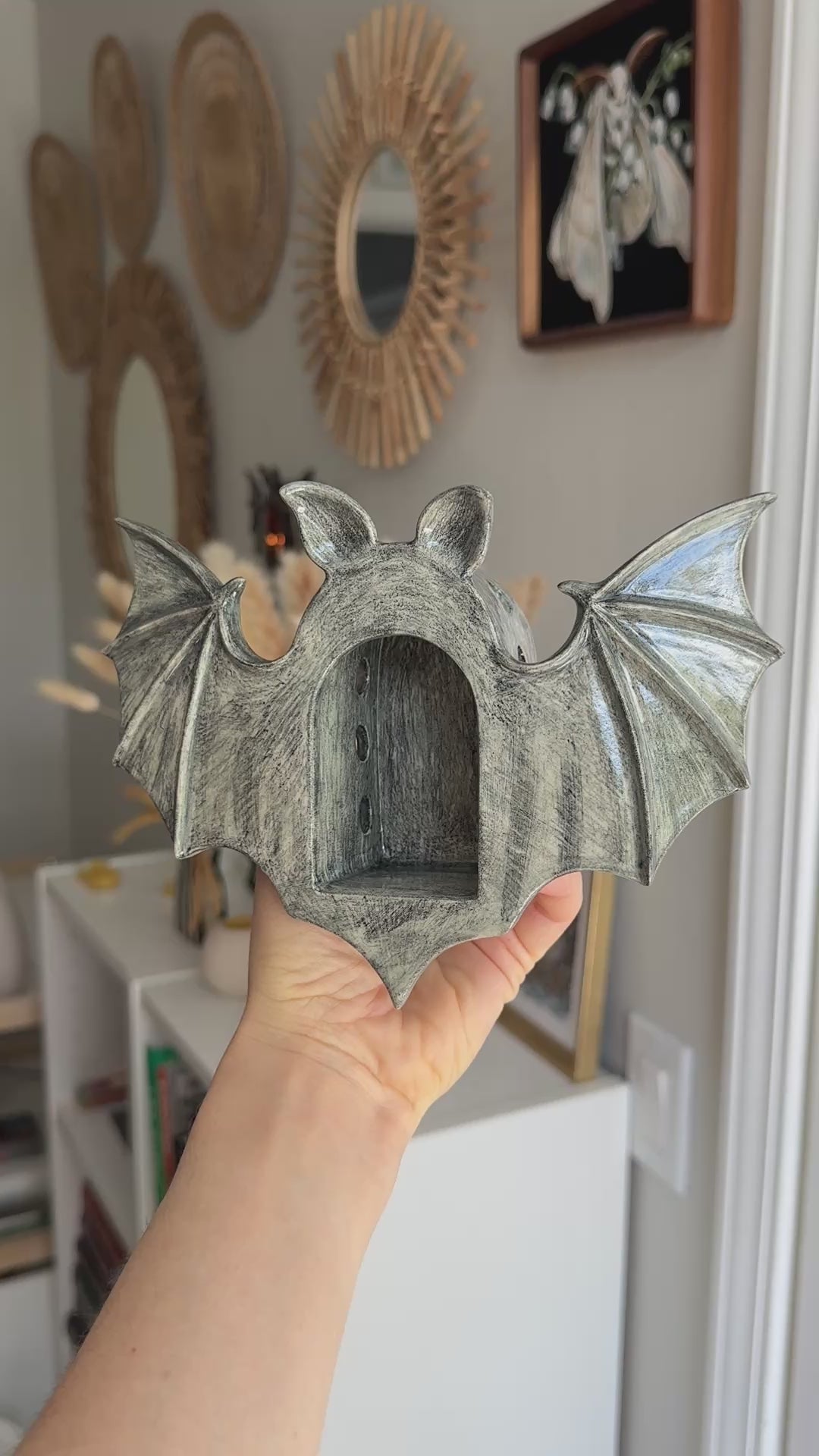 Bat Sconce, Sketch